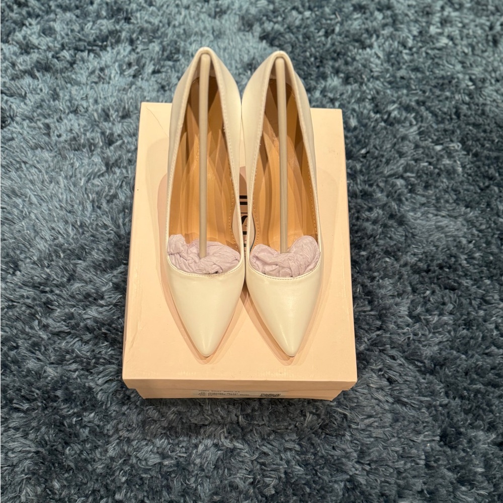 Elegant White High Heels for Women.